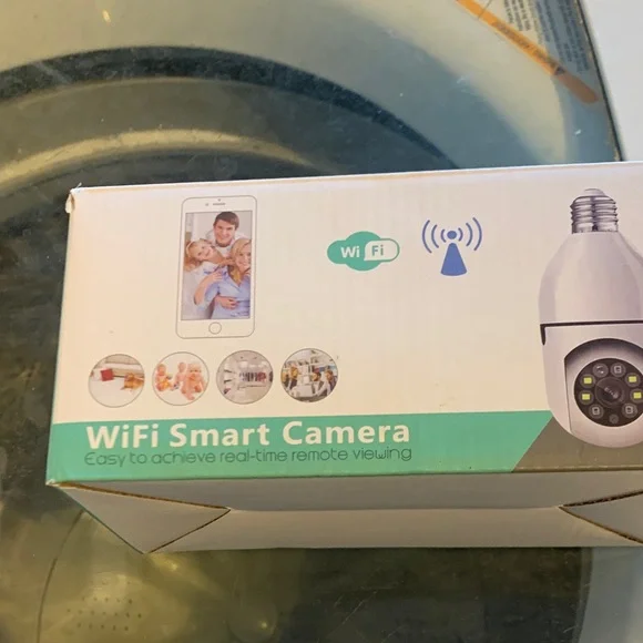 Smart Security Camera Bulb - White - Picture 2 of 5